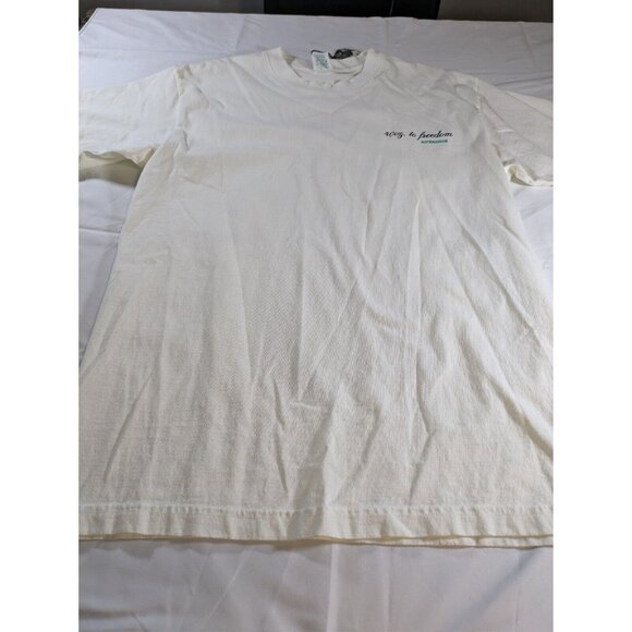 RIP N REPAIR 40oz to‎ Freedom Tee Unisex Size Medium White Short Sleeve - Picture 2 of 5